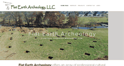 Desktop Screenshot of flateartharcheology.com